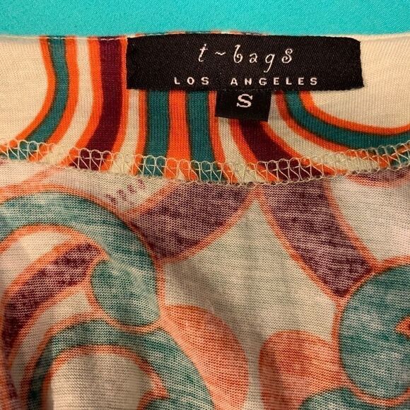 T-bagsāButtonāSleeveāRuchedĀ WaistāRayonāDressāXS - Picture 6 of 8